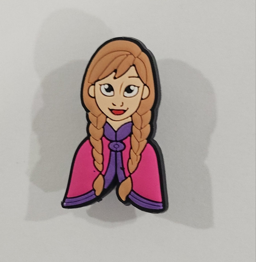 Anna Frozen Shoe Charm Croc Charms Clog